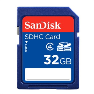 [当当销售配送]SanDisk 32GB 标准SDHC存储卡 (Class4)