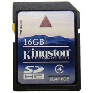 金士顿 （Kingston）16G SDHC卡（Class4）