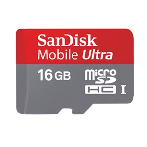 SanDisk闪迪 TF 16G class6 MicroSD高速30M/S 16G手机内存卡