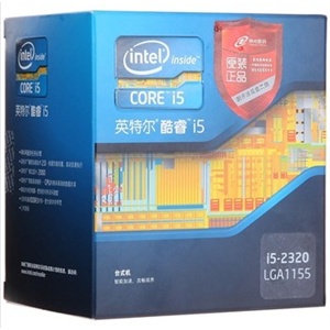 英特尔(Intel)32纳米 酷睿i5 四核处理器 i5 2320盒装CPU