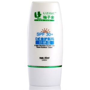 UZISE柚子舍 无添加E甙倍护科玛防晒霜SPF30+45ml
