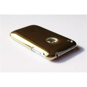 酷玛特 苹果手机iPhone3G 3GS外壳手机套超薄钻石光芒（金色）