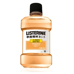 李施德林 漱口水天然橙味250ml