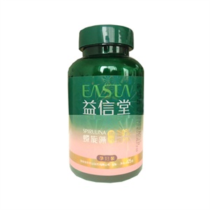 益信堂孕妇装螺旋藻精片500片/瓶