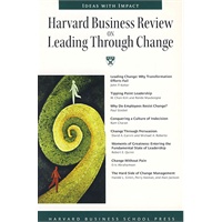 领导变革(哈佛商业评论系列)HBR: ON LEADING THROUGH CHANGE HAR
