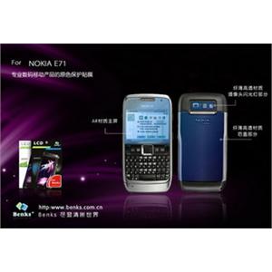 BENKS 诺基亚 E71保护膜 E71高透AR屏幕保护膜 e71贴膜 4件套