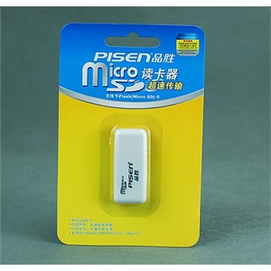 Pisen 品胜 TF读卡器 TF专用读卡器 T-Flash（Micro SD）卡