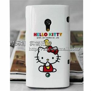 酷玛特 索爱 X10 X10i手机壳保护壳外壳日本卡通 kitty 猫06