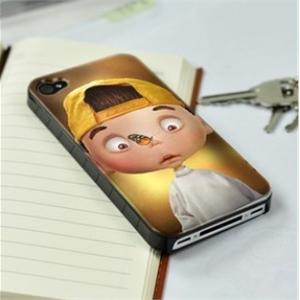 韩国Rabito 苹果iPhone 4 手机壳 兔子耳朵毛球尾巴硅胶套 黑色