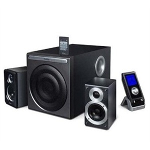 漫步者（EDIFIER） S2.1 2.1声道 多媒体音箱 黑色 送2G的TF卡
