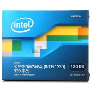 英特尔 Intel SSDSC2CT120A3K5-CBOX 120G 固态硬盘330