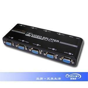 奥视通 VGA 分配器 1进8出 OST-8108