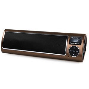 圣宝便携式插卡迷你小音箱SV606F 带收音机mp3播放器自行车音响