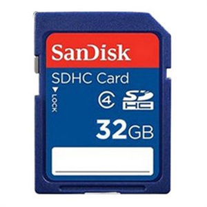 闪迪 SanDisk SD卡 32G SDHC CLASS4 相机存储卡
