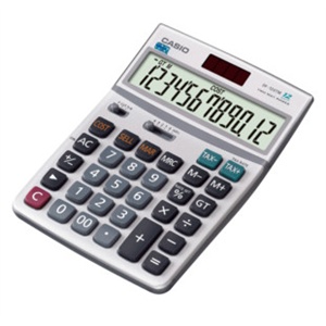 【正规授权经销商】原装正品CASIO卡西欧DF-120TM商务式计算器
