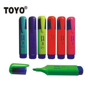TOYO 东洋荧光笔 SP25 东洋莹光笔（10支一盒22元）一盒一种颜色