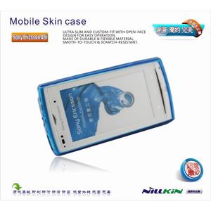 NILLKIN 索爱 A8i 手机套 保护套 硅胶套 软套 磨砂套 蓝色