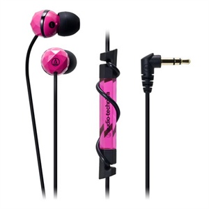 【当当自营】Audio Technica/铁三角 耳机 ATH-CKF303 粉色