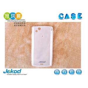 Jekod 索爱 Xperia Arc LT15i X12 手机套 保护套 清水套 白色