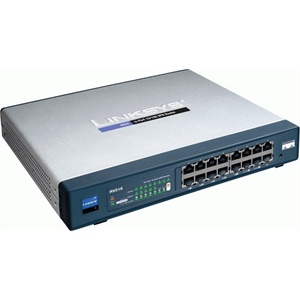 思科（Cisco）RV016 16端口 10/100M VPN路由器