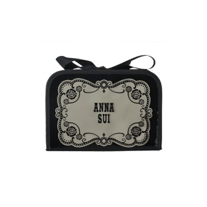 Anna Sui安娜苏金色蔷薇化妆包