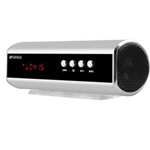 山水A35 迷你便携式插卡小音箱带收音机插u盘晨练mp3播放器小音响