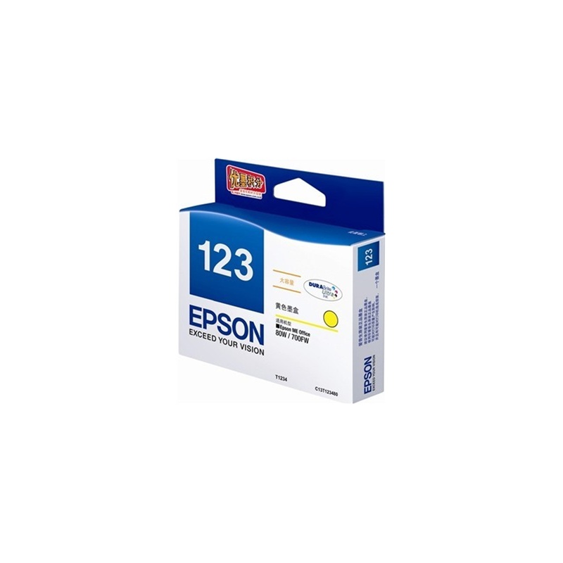 【爱普生(Epson)T1234大容量黄色墨盒墨盒】