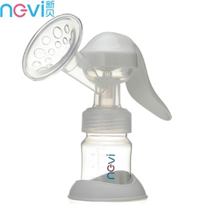 英国品牌新贝手动吸奶器带吸乳器 奶瓶口转换器带按摩花瓣XB-8610