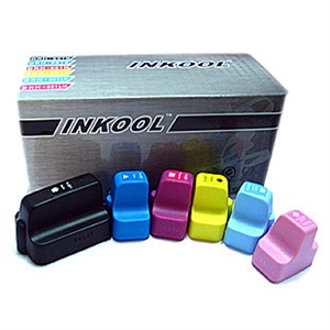 INKOOL 惠普墨盒 HP Photosmart D7268墨盒 D7368墨盒一套六色