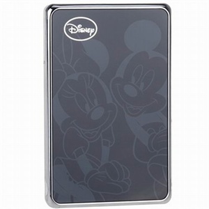 【当当自营】迪士尼 Disney 移动硬盘 2.5英寸 750GB 炫彩 米奇伴侣 米奇系列 砭石黑
