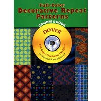 全色循环装饰图案（书和光盘）/Full-Color Decorative Repeat Patterns CD-ROM and Book