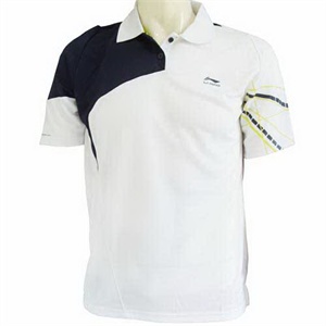 李宁男士POLO短袖APLE733-1白2XL