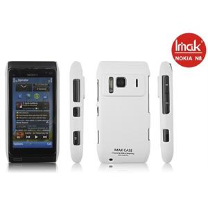 IMAK 诺基亚 N8 N8-00 手机套 保护壳 超级磨砂彩壳 硬壳 白色