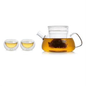 a-life最生活 玻璃茶具餐具餐饮健康 茶具 玻璃茶具三件套 B-1008