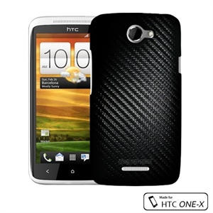 【Metal-Slim】皮革系列 HTC ONE X黑色碳纤纹