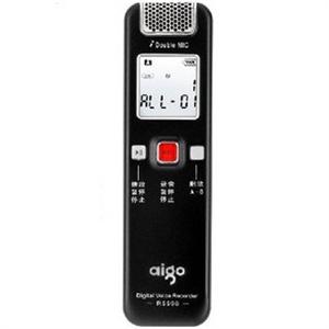aigo 爱国者 R5508 2G 学习培训型录音笔 睿智黑