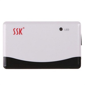 SSK飚王奔腾 型号：SCRM010 全能王多合一读卡器所有卡都可读写！