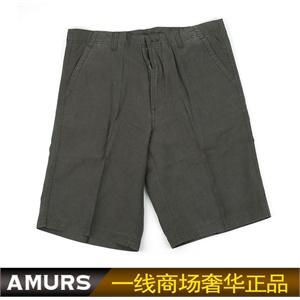 【品牌直供】夏日休闲 爱缪斯品牌男中裤 五分裤 深灰色/宝蓝色中裤子任选