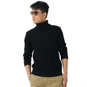 originalboyman男毛衣针织衫男高领线衫男保暖毛衫08026