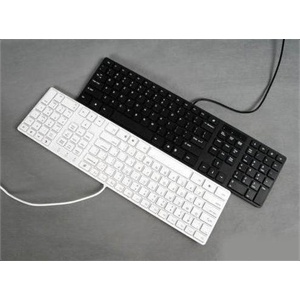 新贵 轻雅尚品 KB-880 有线键盘 送键盘膜 USB接口薄键盘