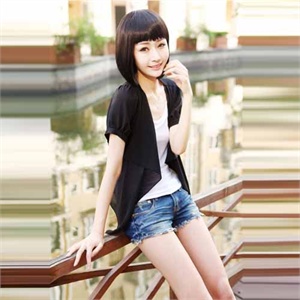 米娅2012夏女装韩版压褶短袖衬衫衬衣雪纺防晒衫