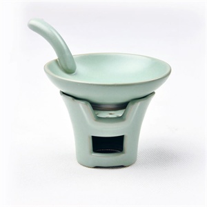 莫耶 汝瓷茶道零配 茶具茶漏 SCL1120-天青
