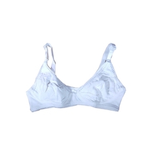 小素材 纯棉哺乳文胸8304(白色)-36