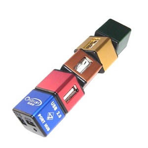 奥视通 OST-308 魔方4口HUB（USB2.0 免驱型）