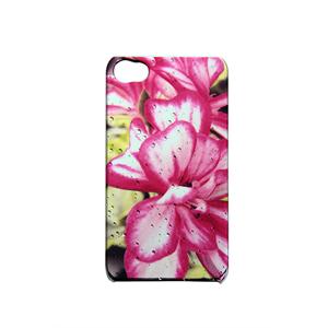 Let’s iphone4s uv炫彩镭雕 鲜花雨滴图案 手机壳 手机套 苹果4S