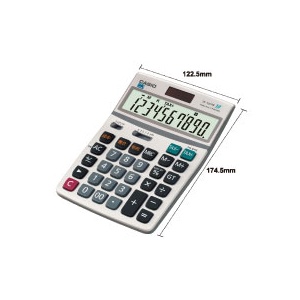 【正规授权经销商】原装正品CASIO卡西欧DF-120MS商务式计算器