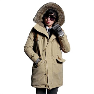 HIEND 2011秋冬新款男士棉衣韩版连帽外套厚保暖棉服 外套 D780
