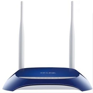 TP-LINK TL-WR841N 300M无线路由器（蓝色）