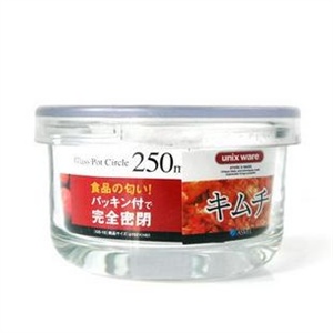 【日本畅销】ASVEL unixware 系列玻璃保鲜盒420ML 4813
