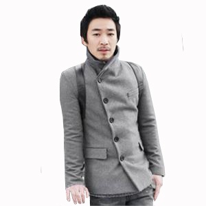 HIEND修身男士短款风衣 外套 D654